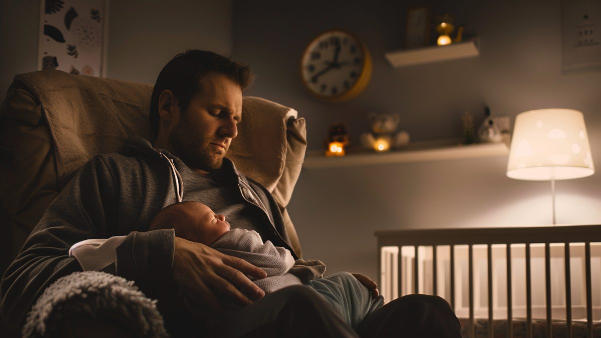 The night the baby wouldnt sleep and I stopped fighting the clock