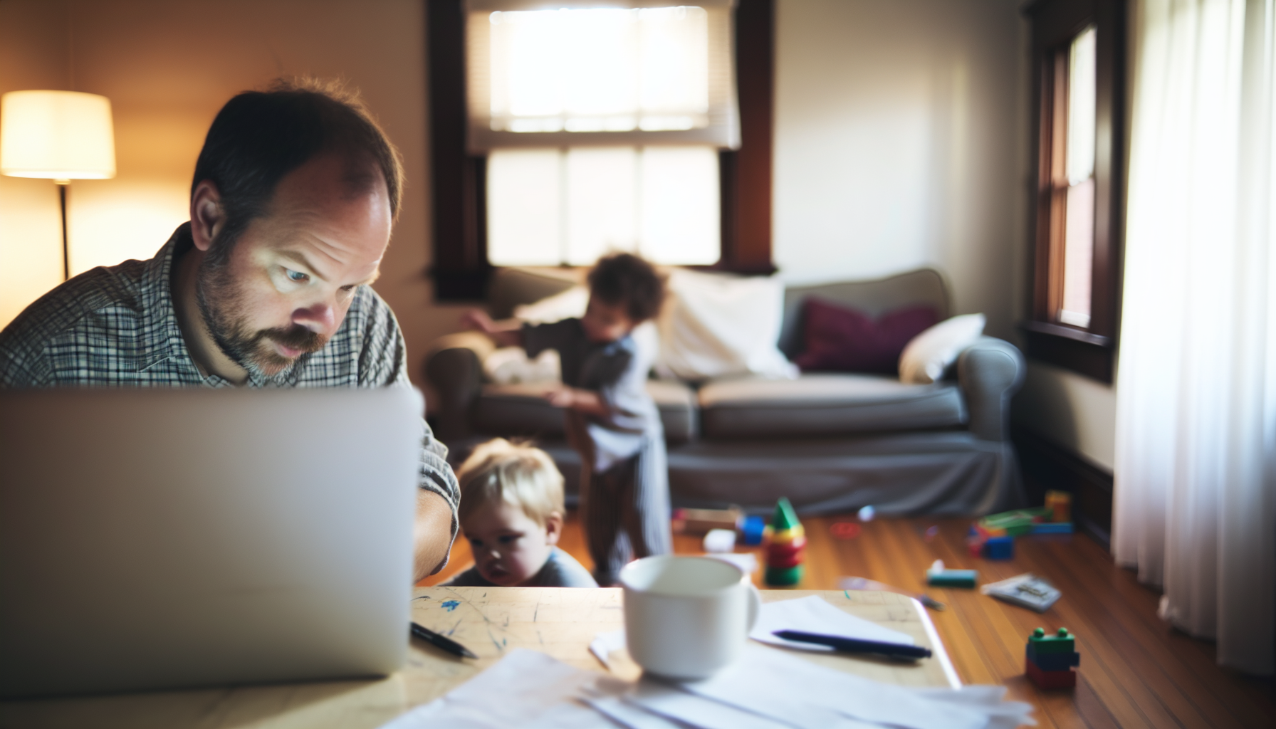 Work From Home With Kids: The Dad Survival Guide That Actually Works